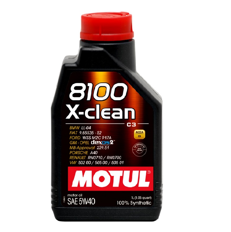 Ulei Motul 8100 X-clean 5W-40 / 1 L