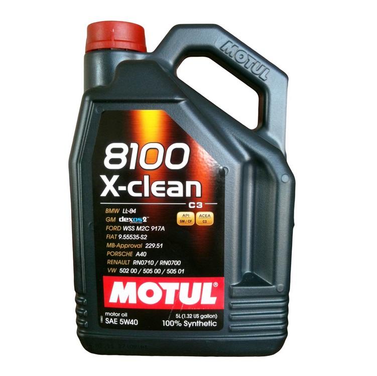 Ulei Motul 8100 X-clean 5W-40 / 5 L