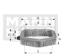 MANN & H. C40193 MANN & H. C40193