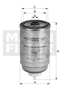 MANN & H. WK842/2