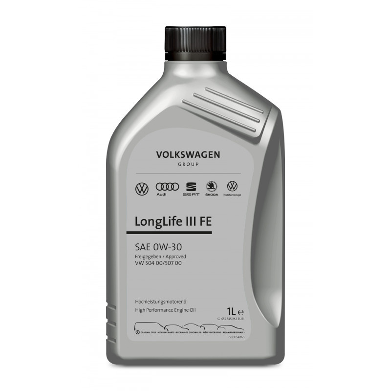 Ulei original Audi/VW Longlife III FE 0w-30 / 1 L (GS55545M2EUR )