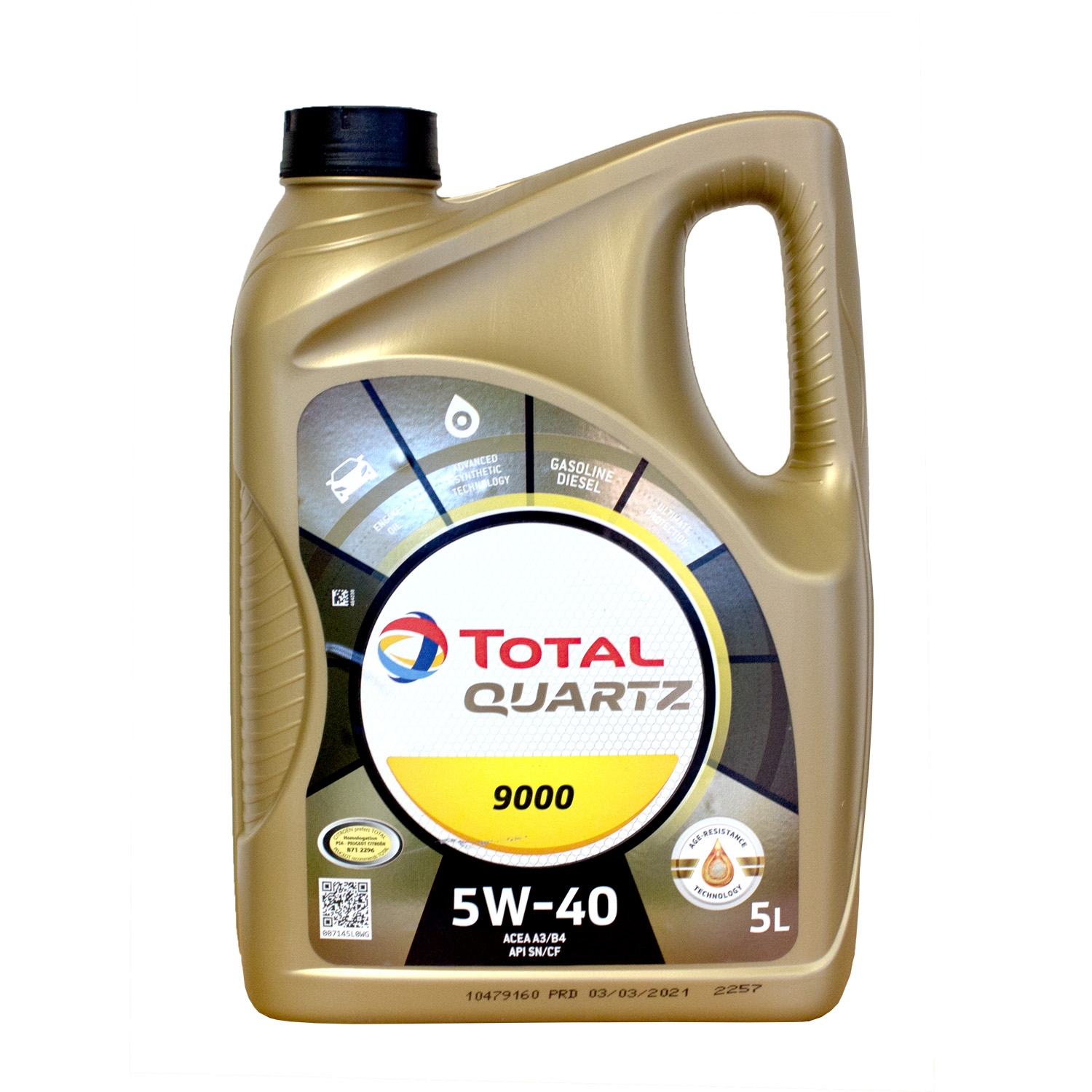 Total Quartz 9000 5W -40 / 5 L