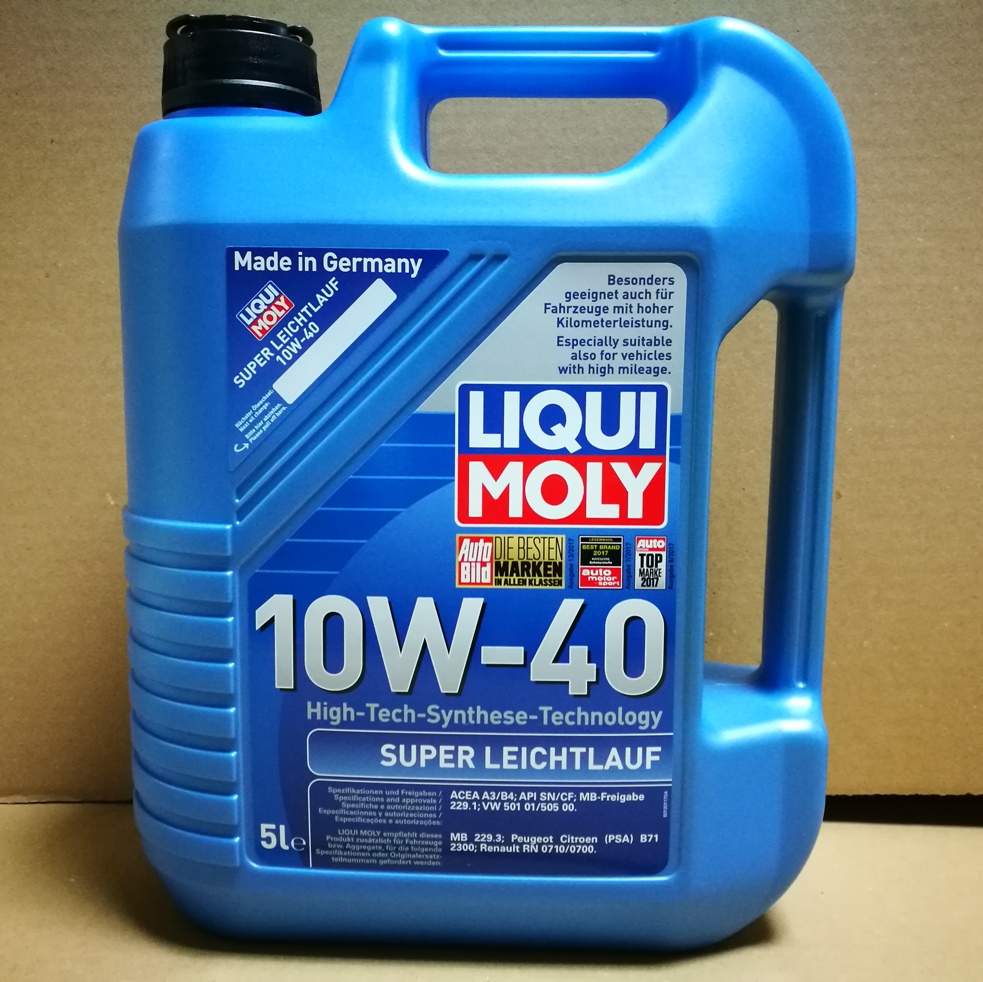 Liqui Moly  Super-Leichtlauf 10W-40 (9505)/ 5L