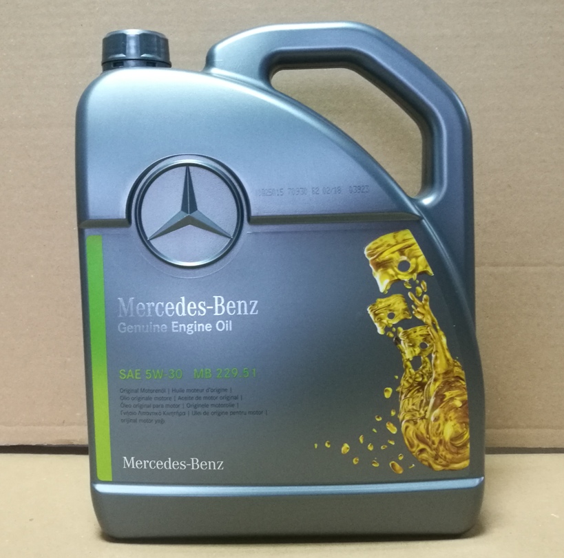 Ulei original Mercedes 5W - 30 norma 229.51 / 5 L