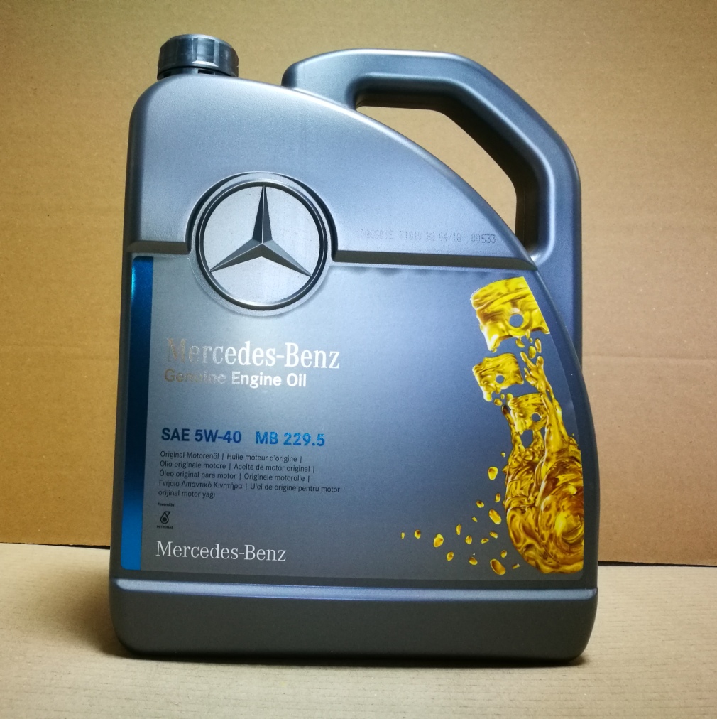 Ulei original Mercedes 5W - 40 norma 229.5 / 5 L