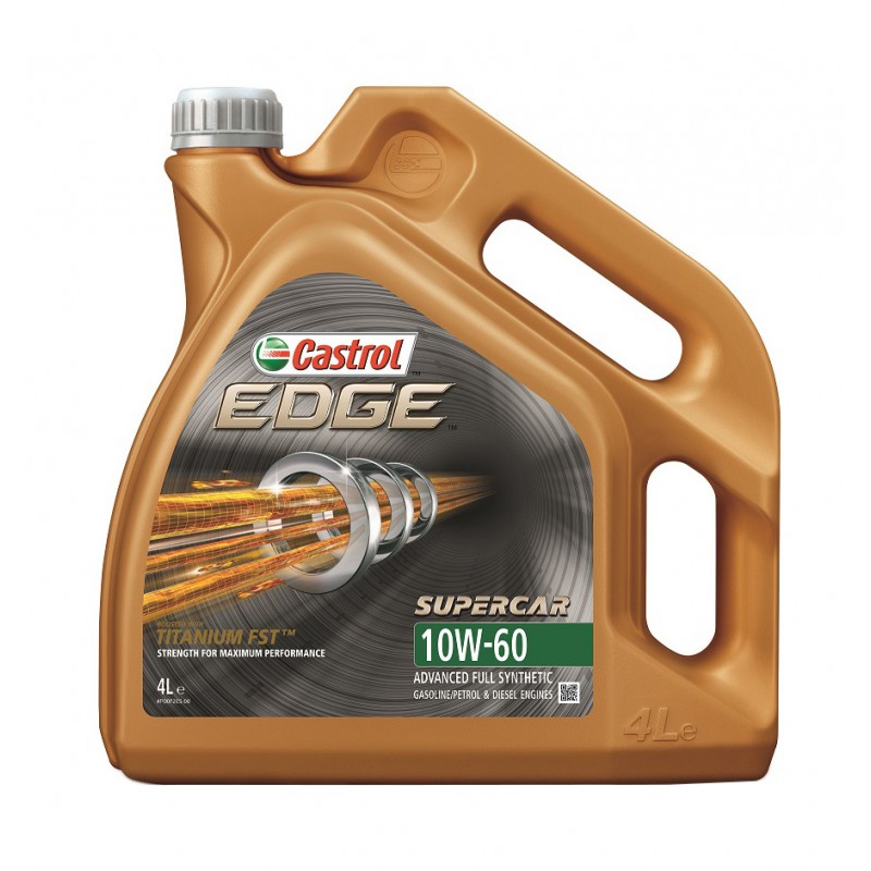 Castrol EDGE Titanium FST 10W-60 Supercar / 4 L Castrol EDGE Titanium FST 10W-60 Supercar / 4 L
