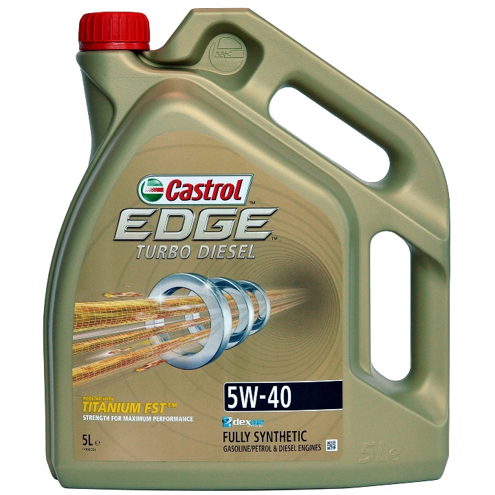 Castrol Edge Titanium Turbo Diesel 5W-40 / 5 L