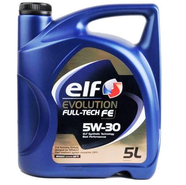 ELF EVOLUTION FULL-TECH FE 5W30 / 5 L