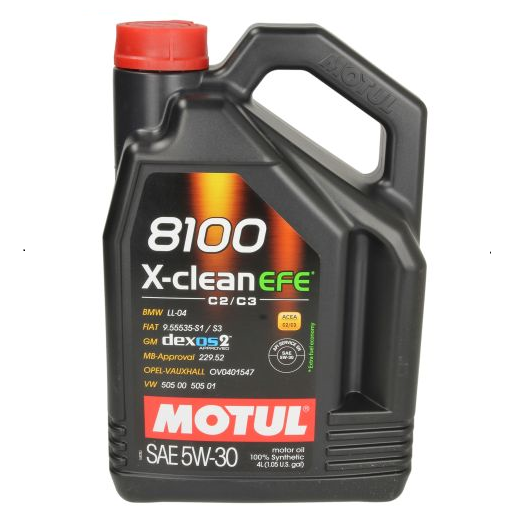 Ulei Motul 8100 X-clean EFE 5W-30 / 4 L