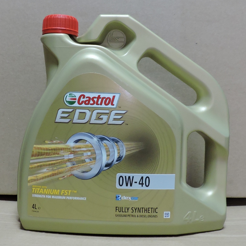 Castrol EDGE Titanium FST 0W-40 / 4 L Castrol EDGE Titanium FST 0W-40 / 4 L