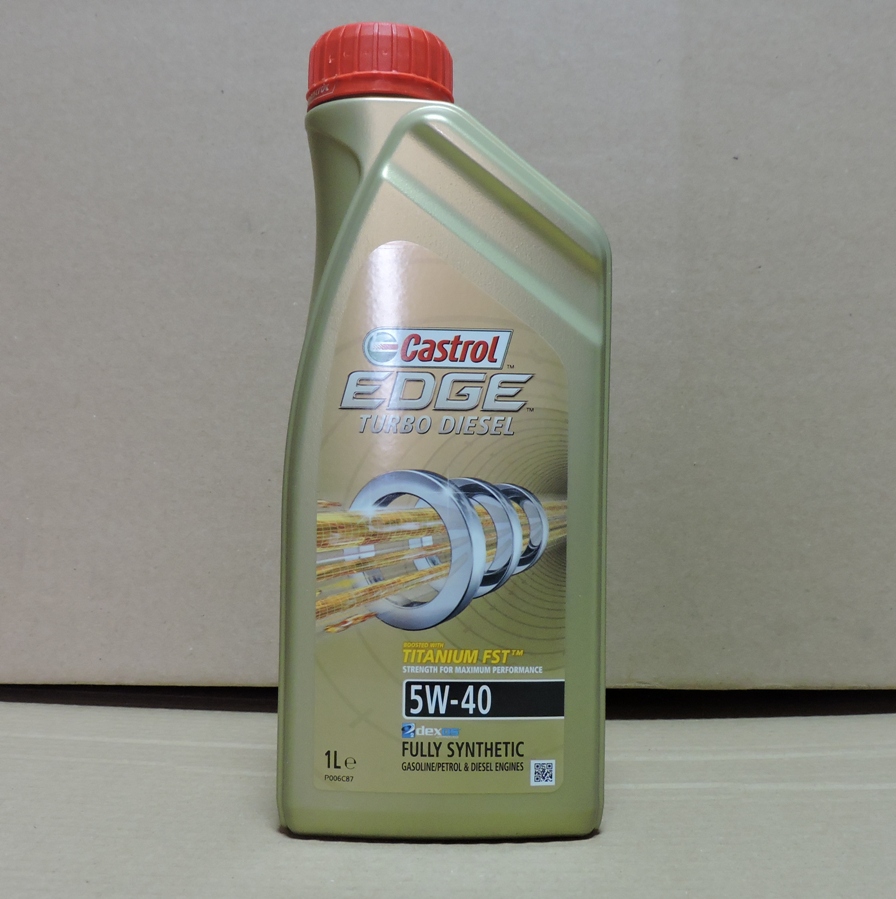 Castrol Edge Titanium Turbo Diesel 5W-40 / 1 L