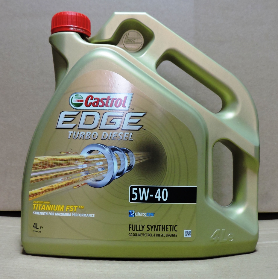 Castrol Edge Titanium Turbo Diesel 5W-40 / 4 L