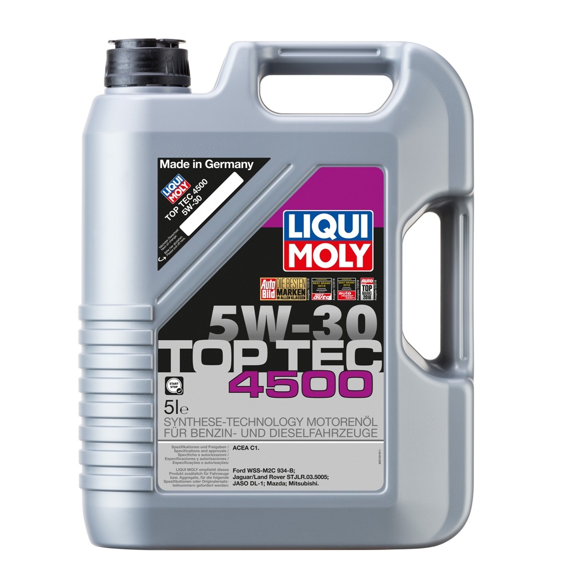 Liqui Moly TopTec 4500 5W-30 (2318, 3729) / 5 L (la comanda in fiecare joi) Liqui Moly TopTec 4500 5W-30 (2318, 3729) / 5 L (la comanda in fiecare joi)